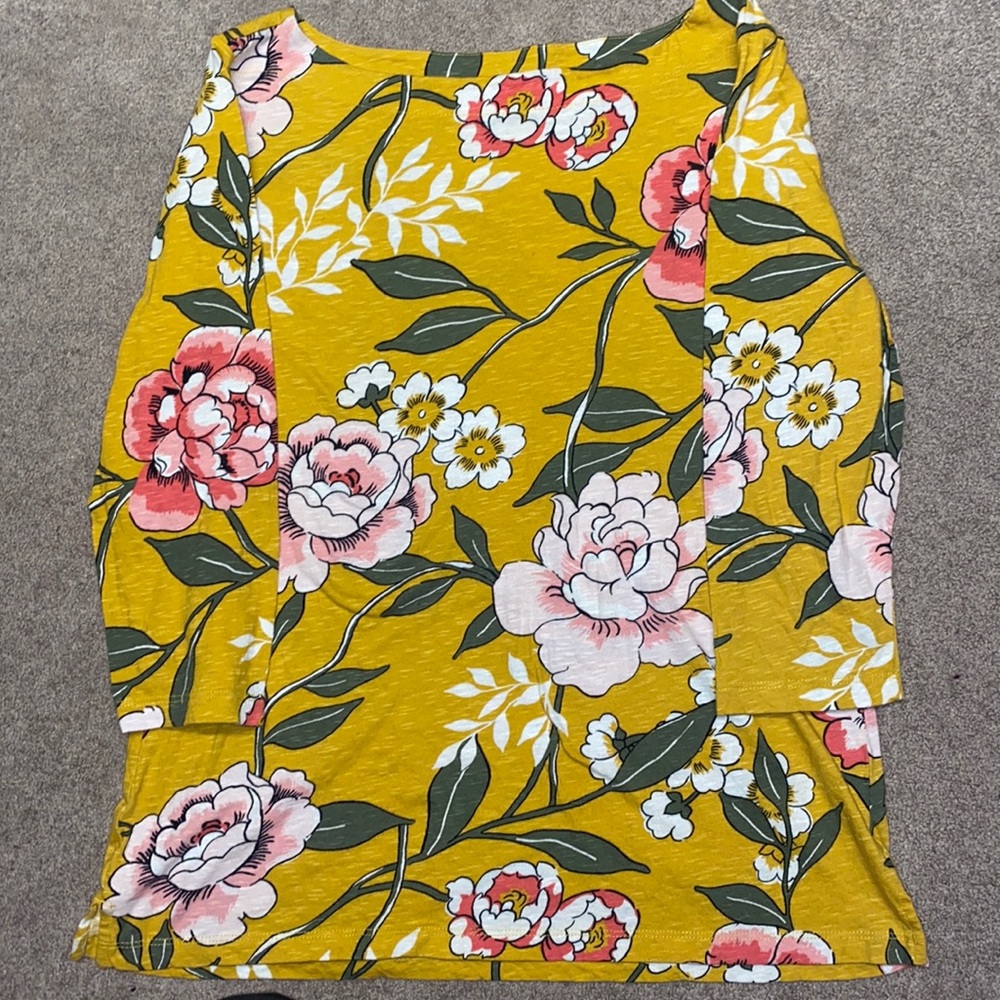 Soft women’s floral shirt